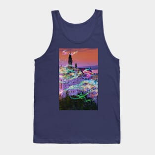 Rainbow Castle Tank Top